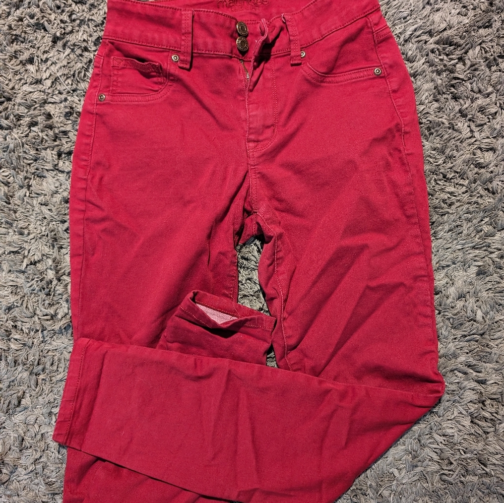 Maurices Red Pants